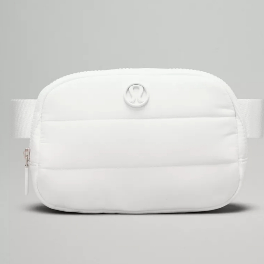 ๐๏ธ LULULEMON EVERYWHERE BELT BAG WUNDER PUFF 1L - WHITE - Picture 1 of 11
